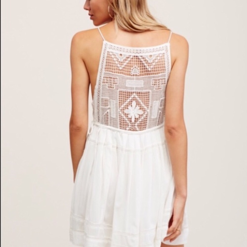 Free People Crochet Dress